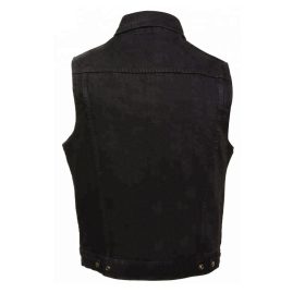 Genuine Leather Vests Classic Biker Style