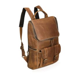 Vintage Handmade Leather Backpack