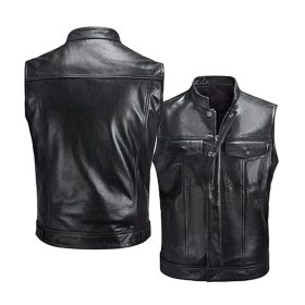 Men’s Leather Fashion Vest