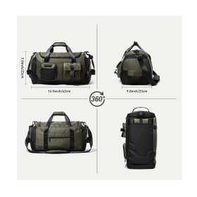 Multi-Purpose and Modern Leather Gym Bag