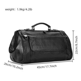 Genuine Premium Leather Duffle Bag