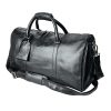 Travel-Ready Leather Duffle Bag